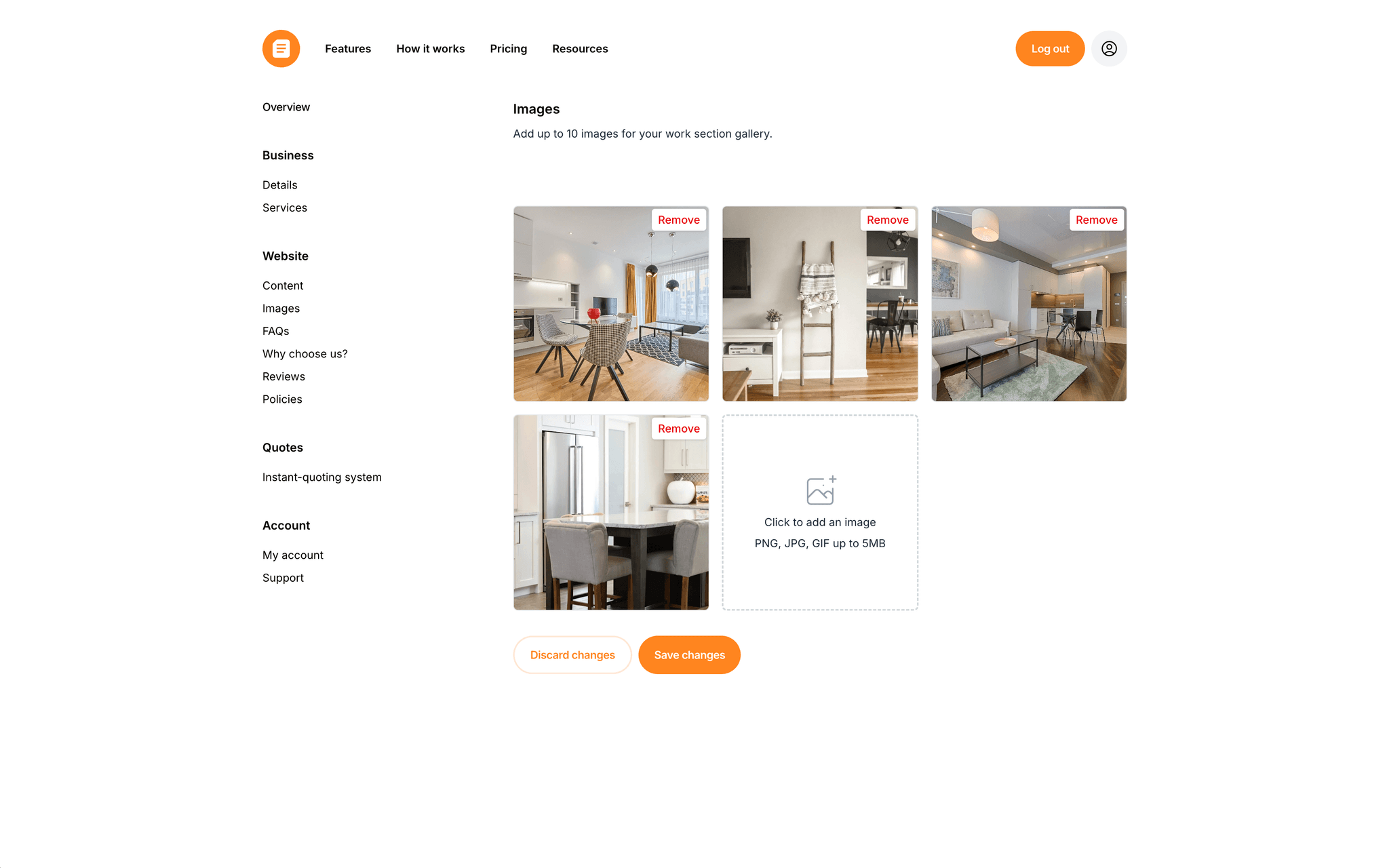Leadpad dashboard